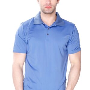 Koszulka Polo James Bradley – jeansowy
