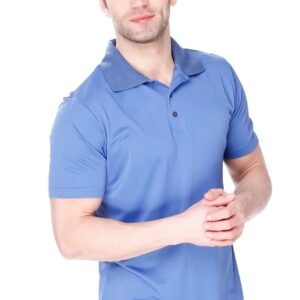 Koszulka Polo James Bradley – jeansowy