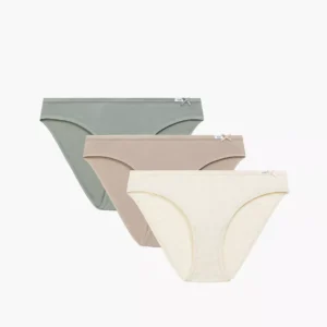 3-PACK Figi damskie bikini