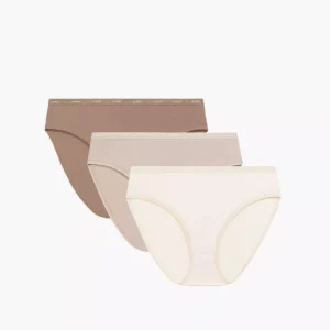 3-PACK Figi damskie Sport High Leg