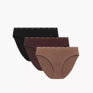 3-PACK Figi damskie Sport High Leg