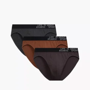 3-PACK Slipy męskie sport
