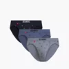 3-PACK Slipy męskie sport