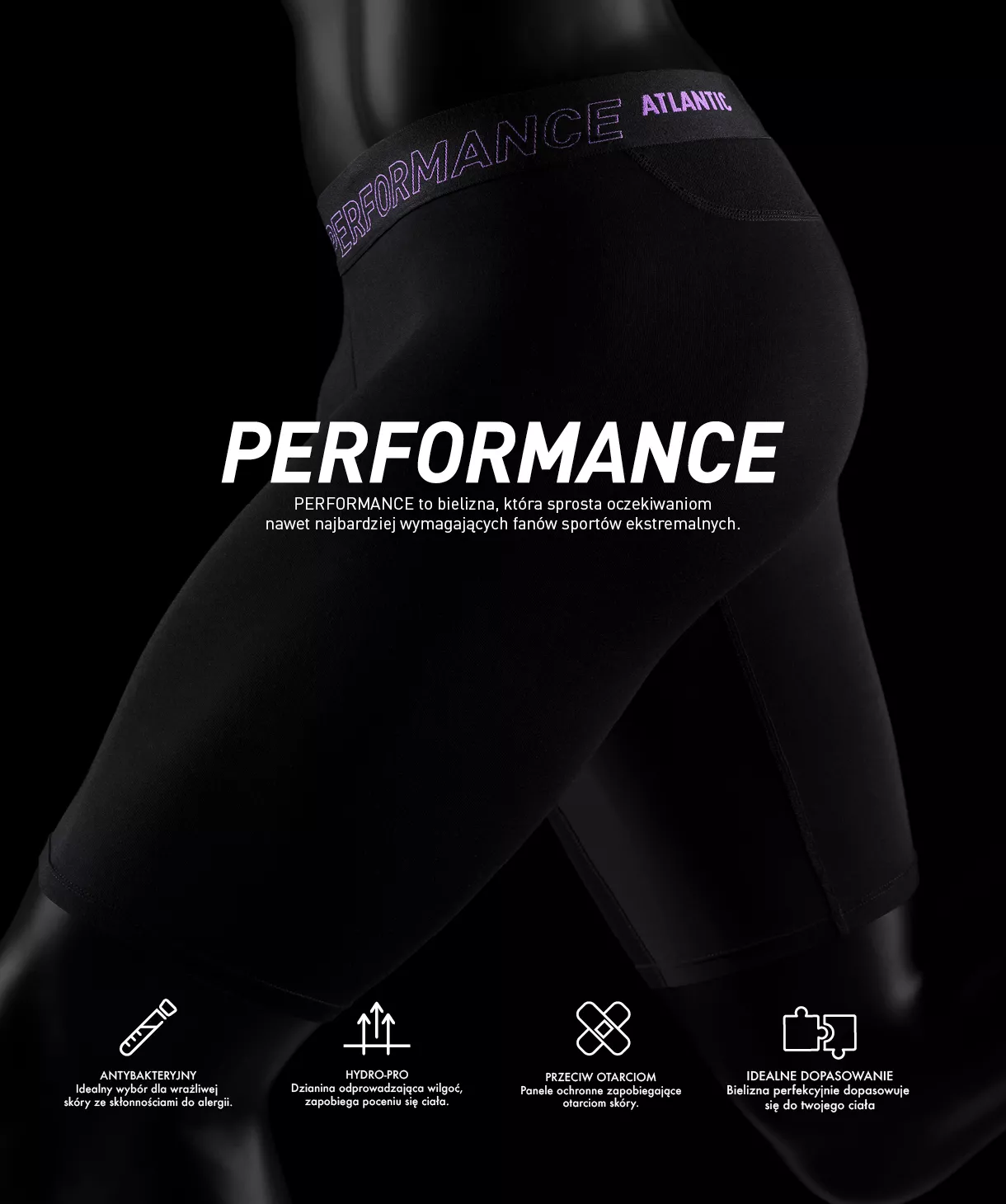 2-PACK Bokserki męskie ultra długie Performance - obrazek 3