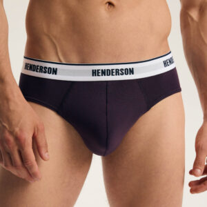 Dwupak slipów męskich FREE ze wzorem w paski Henderson