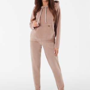Oliw bluza damska długi rękaw Italian Fashion – beżowy