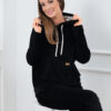 Oliw bluza damska długi rękaw Italian Fashion – czarny