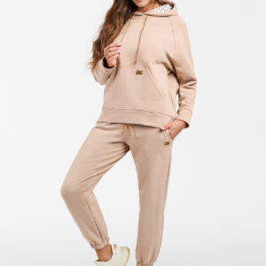 Viva bluza damska długi rękaw Italian Fashion – beżowy
