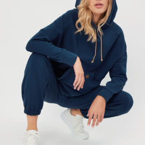 Viva bluza damska długi rękaw Italian Fashion – jeansowy