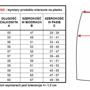 Półhalka Luna Mewa – czarny