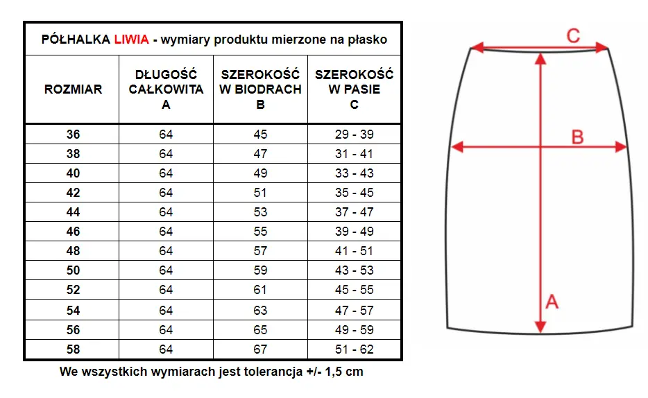 Półhalka Liwia Mewa – biały