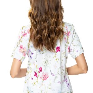 Bluzka Flores Mewa – druk w kwiaty