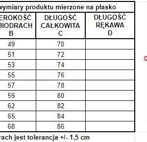 Koszulka nocna Flores Mewa – druk w kwiaty