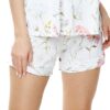 Spodenki Flores Mewa – druk w kwiaty