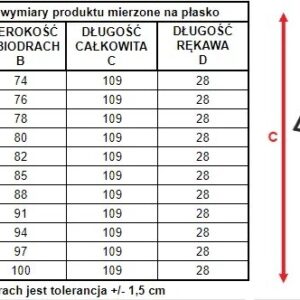 Koszula nocna Józefina Mewa – morski