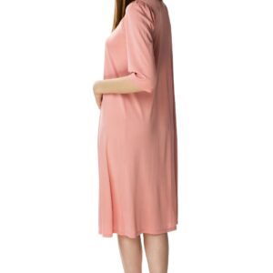 Koszula nocna Diana Mewa – ciemny różowy