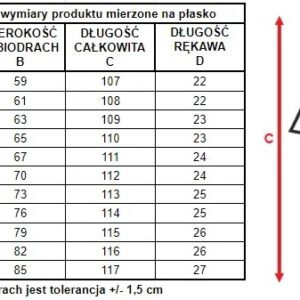Koszula nocna Berenika Mewa – miętowy
