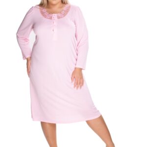 Koszula nocna Antonina Mewa – różowy