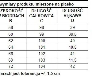 Koszula nocna Elena Mewa – ciemny różowy