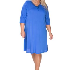 Koszula nocna Elena Mewa – szafirowy