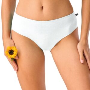 Bambusowe midi bikini 2 szt. Key – białe
