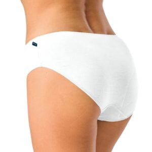 Bambusowe midi bikini 2 szt. Key – białe