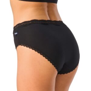 Bambusowe semi maxi bikini Key – czarne