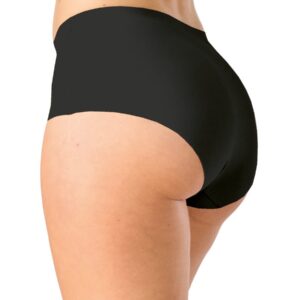 Bezszwowe maxi bikini Key – czarne