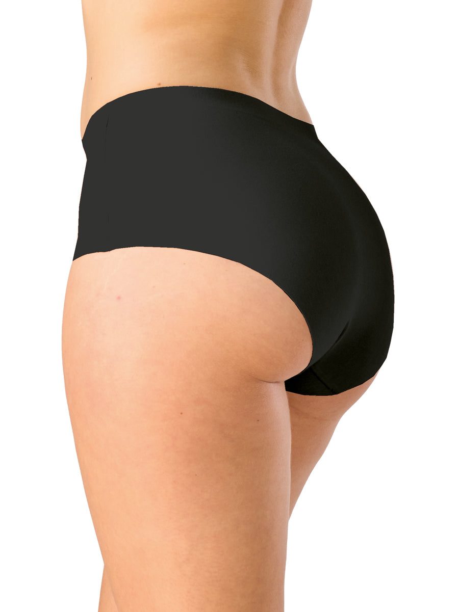 Bezszwowe maxi bikini Key – czarne