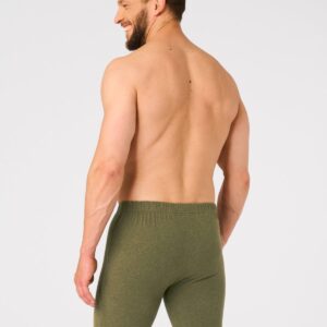 Ciepła bielizna – Hot Touch – Szorty męskie przed kolano Key – khaki