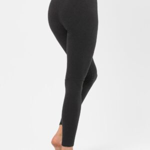Legginsy Hot Touch z wąską gumką w pasie Key – szary melanż