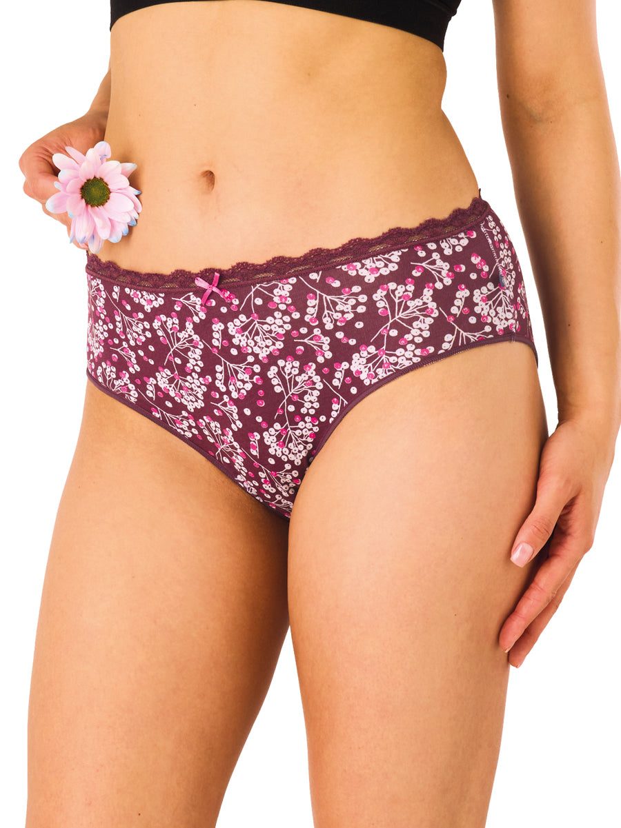 Jesienne midi bikini w jarzębinę 2 szt. Key