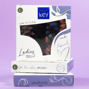 Kwiatowe midi bikini 2 szt. Key