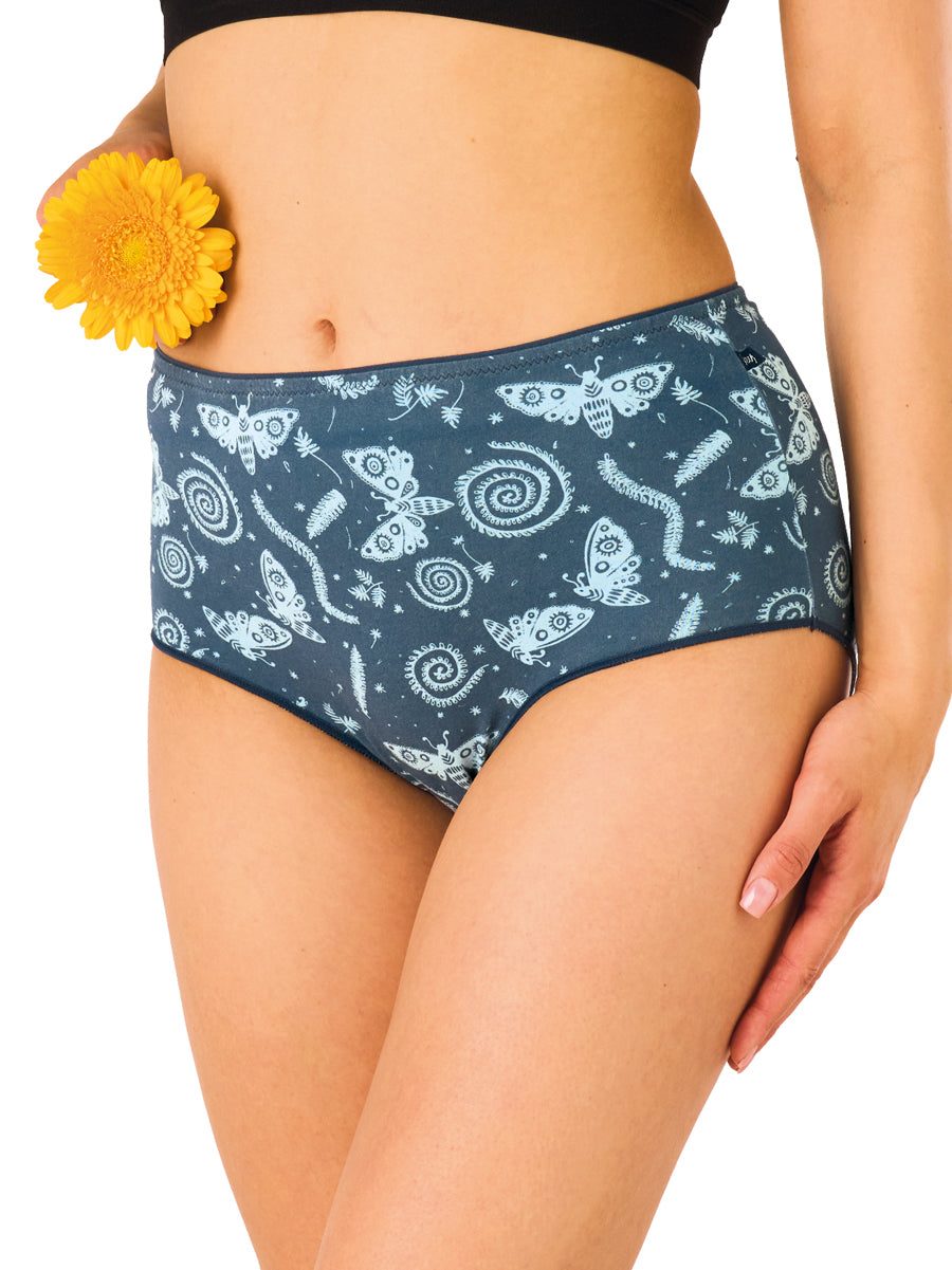 Wysokie maxi bikini w paprocie 2 szt. Key
