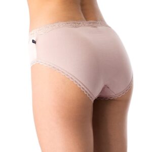 Bambusowe semi maxi bikini Key – beżowe