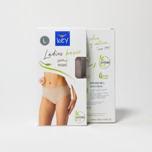 Bambusowe semi maxi bikini Key – beżowe