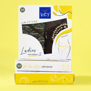Energetyczne etno figi mini bikini 2 szt. Key