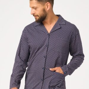 Piżama męska 100% bawełna – do 4xl Key