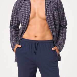 Piżama męska 100% bawełna – do 4xl Key
