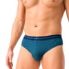 Bambusowe slipy w paski (do 4XL) 2 szt. Key