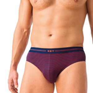 Bambusowe slipy w paski (do 4XL) 2 szt. Key