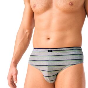 Wygodne slipy w drobne paski – do 4xl 2 szt. Key