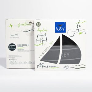 Sportowe bokserki Key – czarne