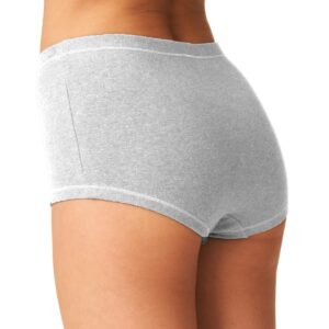 Szorty Hot Touch o sportowym kroju Key – jasno-szary melanż